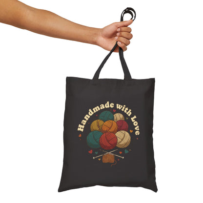 Knitting Art Tote Bag