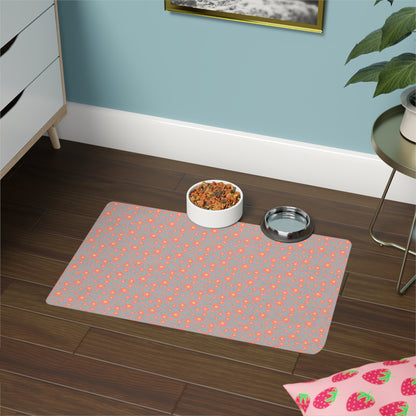 Pet Food Mat Plush Harmony
