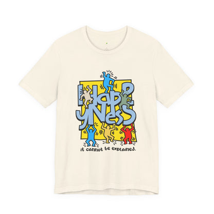 Unisex Jersey Short Sleeve Tee - Way to Happiness Design