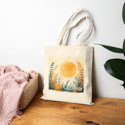 Tote Bag - Lazy Sunday Relaxation Design