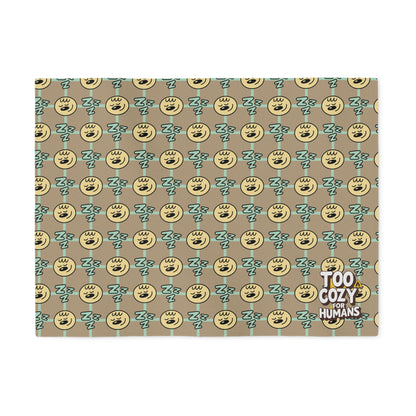 Pet Sweatshirt Blanket - Too Cozy for Humans Design