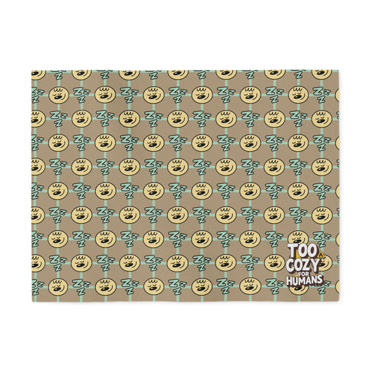 Pet Sweatshirt Blanket - Too Cozy for Humans Design