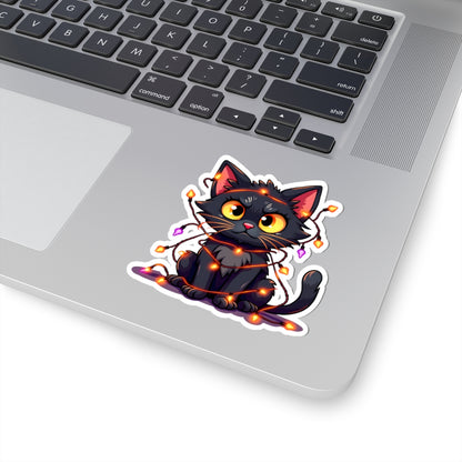 Halloween Sticker - Black Cat