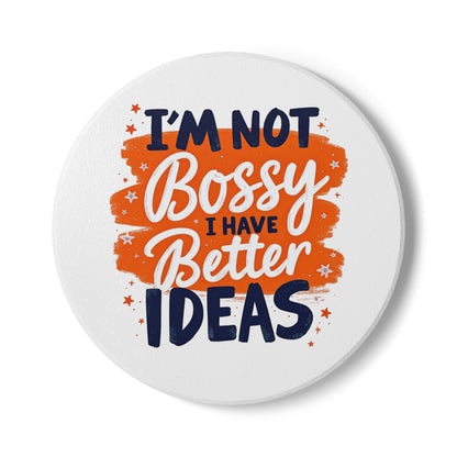 Bossy Ceramic Coaster