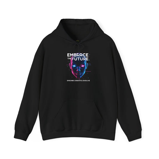 Embrace the Future Hoodie - Unisex Heavy Blend