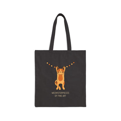 Cat Canvas Tote Bag