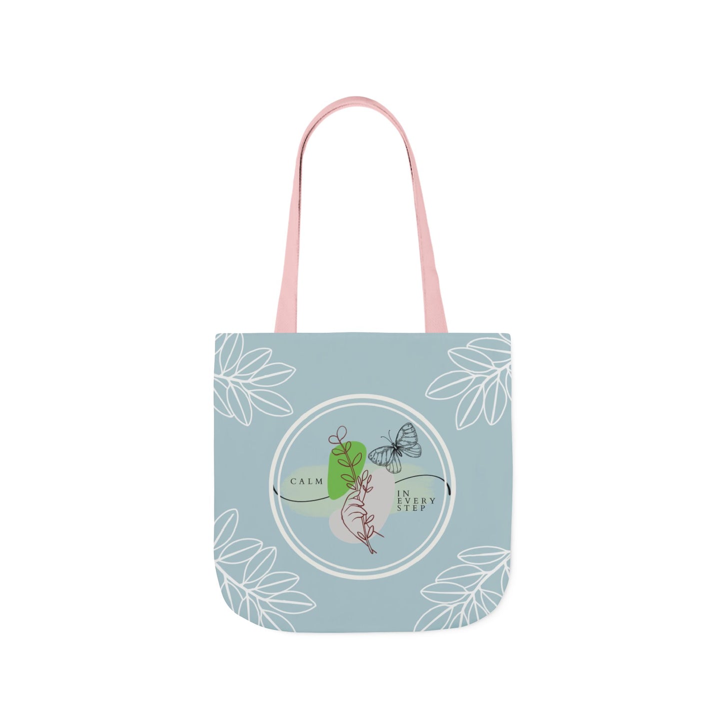 Calm In Every Step Tote Bag