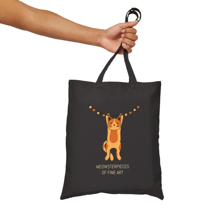Cat Canvas Tote Bag