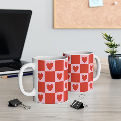 Valentines Mug — Romantic 11oz Coffee Cup