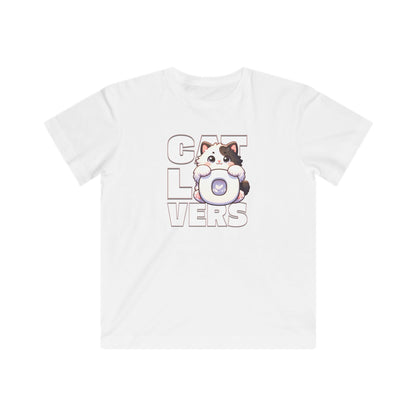 Cat Lovers Kids Tee