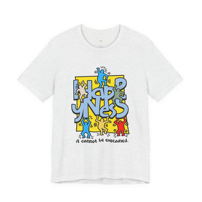 Unisex Jersey Short Sleeve Tee - Way to Happiness Design