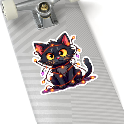 Halloween Sticker - Black Cat