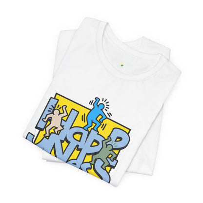 Unisex Jersey Short Sleeve Tee - Way to Happiness Design