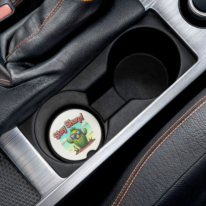 Car Coaster - Stay Sharp