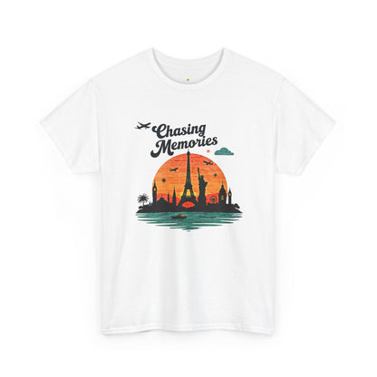 Vintage Adventure Unisex Tee - Chasing Memories Travel Shirt