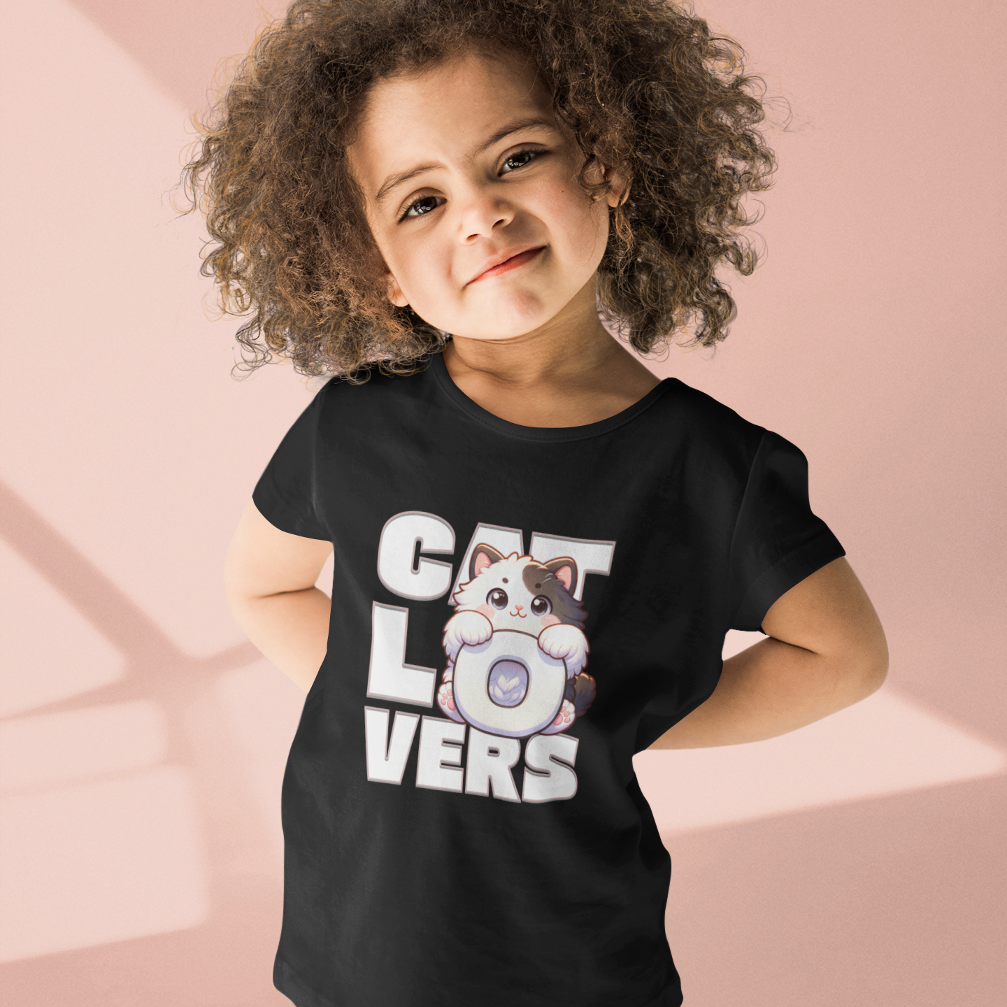 Cat Lovers Kids Tee