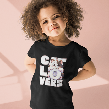 Cat Lovers Kids Tee