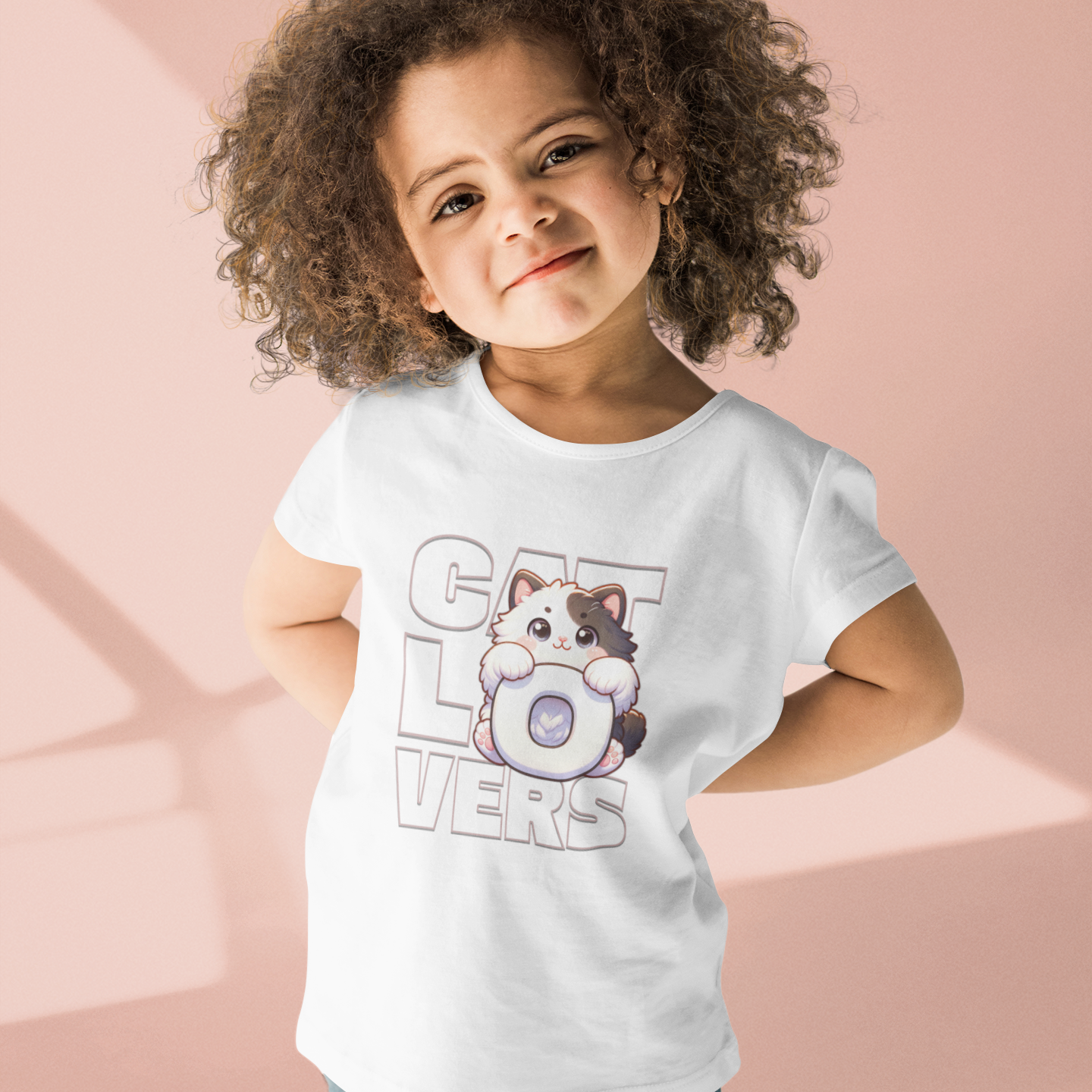 Cat Lovers Kids Tee