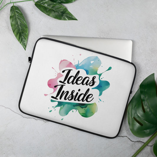 Ideas Inside Laptop Sleeve – Creative Laptop Case for Writers