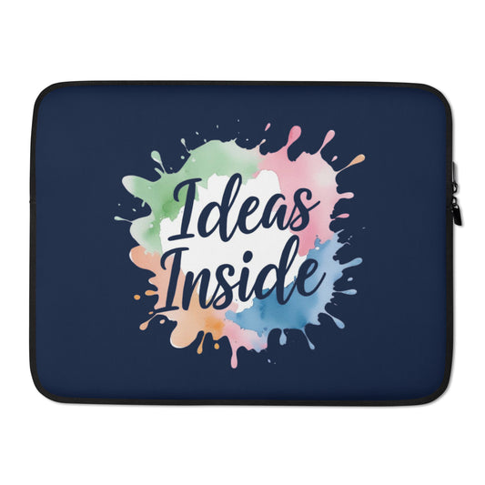 Ideas Inside Laptop Cover – Motivational Tech Sleeve for Students