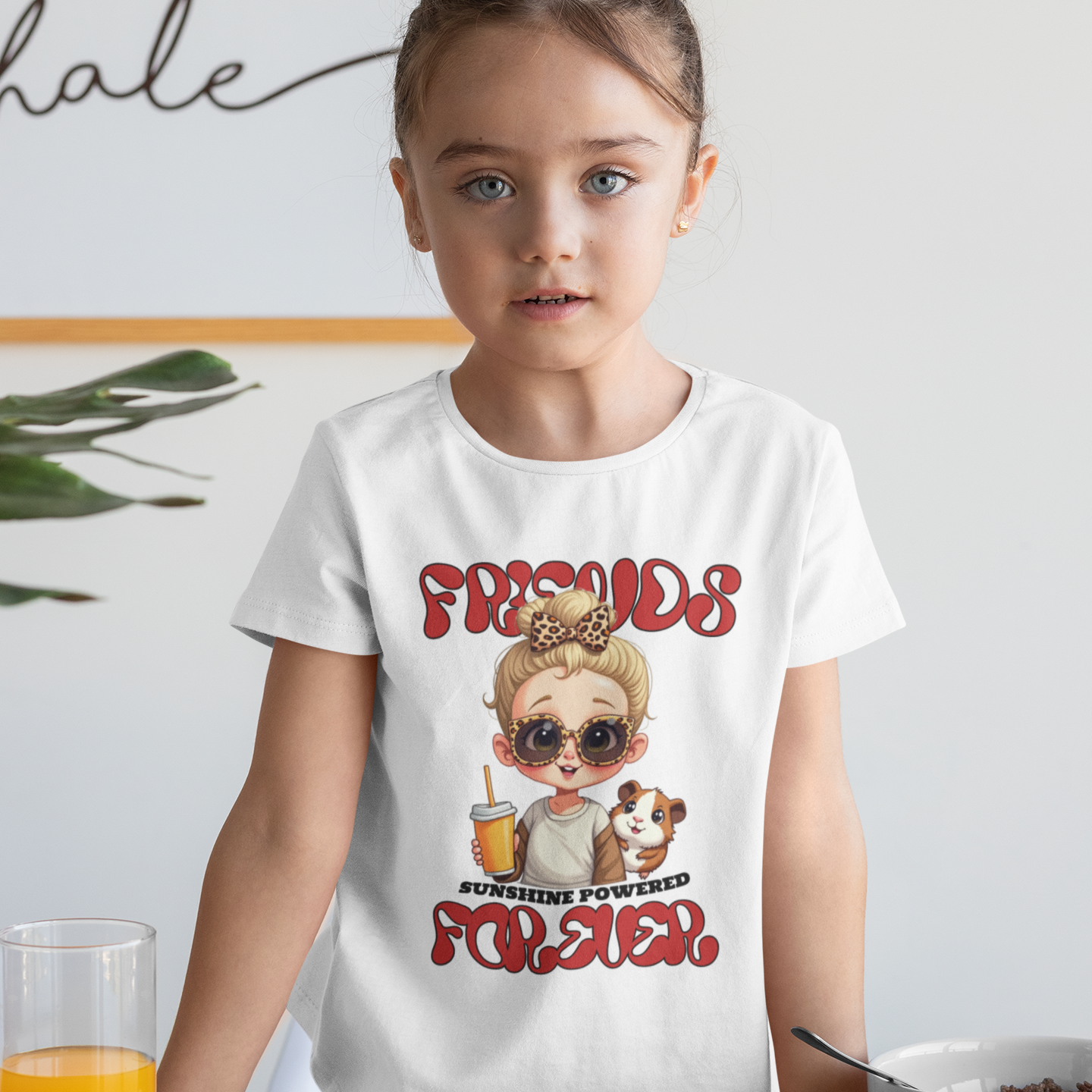 Sunshine Powered Friend Kids Tee