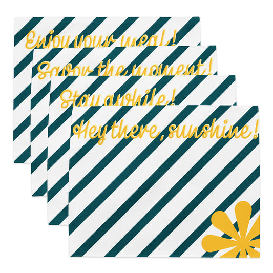Quote Placemats Set