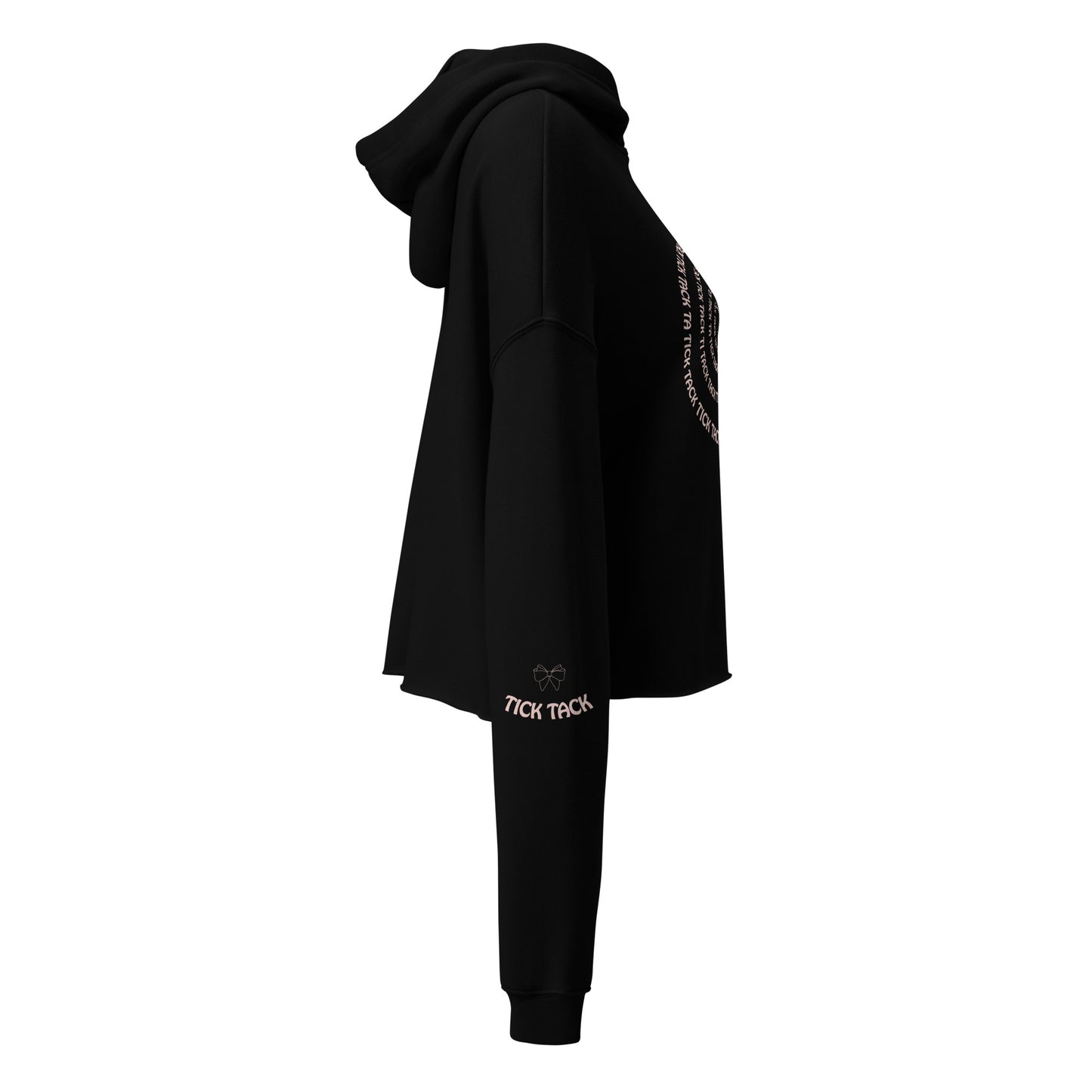 Tick Tack Women's Cropped Hoodie